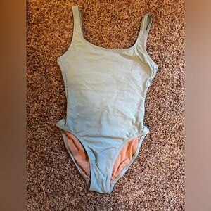 J.Crew One Piece Scoop Swim